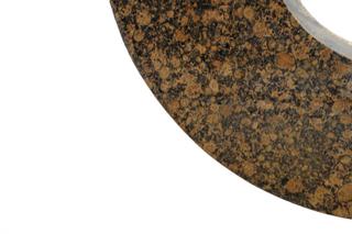 Lloyd Flanders Wicker Round Stone Outdoor Patio Fire Pit Table
