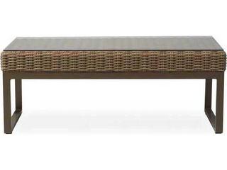 Lloyd Flanders Milan Wicker Rectangular Outdoor Patio Coffee Table