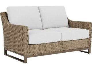Milan Wicker Patio Loveseat