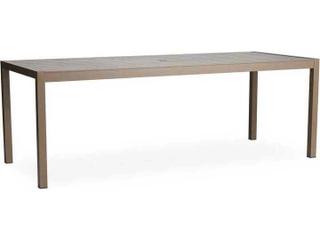 Milan Aluminum Rectangular Patio Dining Table