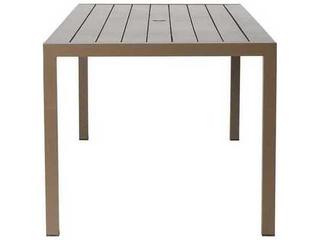 Lloyd Flanders Milan Aluminum Rectangular Patio Dining Table