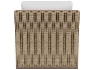 Lloyd Flanders Milan Wicker Swivel Glider Outdoor Patio Lounge Chair