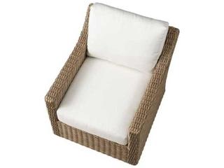 Lloyd Flanders Milan Wicker Swivel Glider Outdoor Patio Lounge Chair
