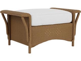 Nantucket Wicker Outdoor Patio Ottoman