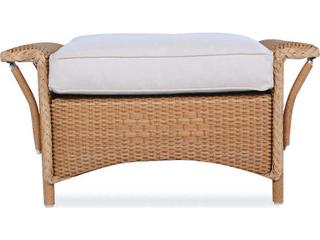Lloyd Flanders Nantucket Wicker Outdoor Patio Ottoman