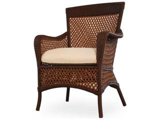 Grand Traverse Wicker Outdoor Patio Dining Arm Chair