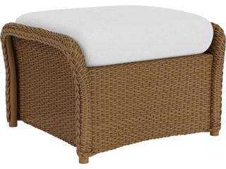 Lloyd Flanders Weekend Retreat Wicker Outdoor Ottoman