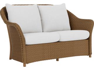 Lloyd Flanders Weekend Retreat Wicker Outdoor Patio Loveseat