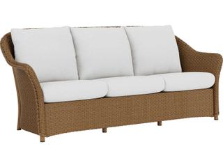 Lloyd Flanders Weekend Retreat Wicker Outdoor Patio Sofa