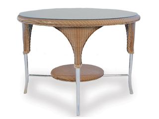 Wicker Round Outdoor Dining Table