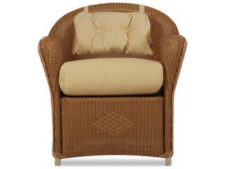 Lloyd Flanders Reflections Wicker Outdoor Patio Dining Arm Chair