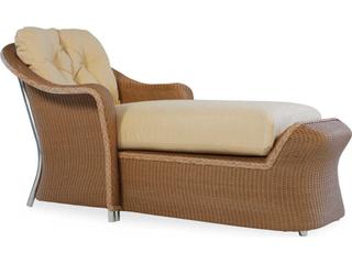 Lloyd Flanders Reflections Wicker Outdoor Chaise Lounge