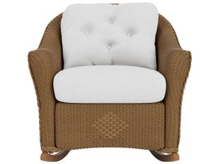 Lloyd Flanders Reflections Wicker Rocker Outdoor Lounge Chair