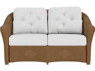 Lloyd Flanders Reflections Wicker Outdoor Patio Loveseat