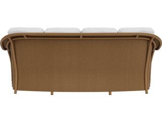 Lloyd Flanders Reflections Wicker Crescent Outdoor Sofa