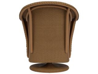 Lloyd Flanders Reflections Wicker Swivel Patio Dining Arm Chair