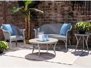 Lloyd Flanders All Seasons Wicker Patio Lounge Set