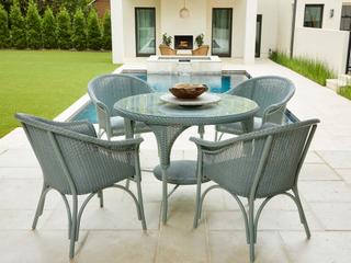 Lloyd Flanders All Seasons Wicker Patio Dining Set