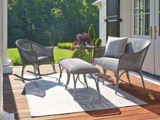 Lloyd Flanders All Seasons Wicker Patio Lounge Set