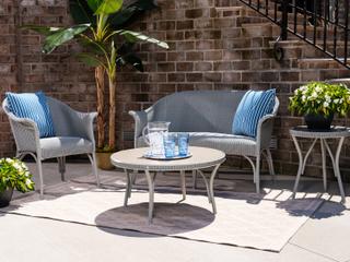 Lloyd Flanders All Seasons Wicker Patio Lounge Set