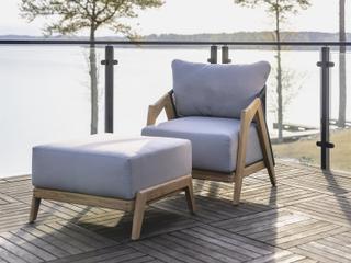 Lloyd Flanders Alpine Teak Lounge Set
