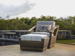 Lloyd Flanders Charisma Aluminum Wicker Lounge Set
