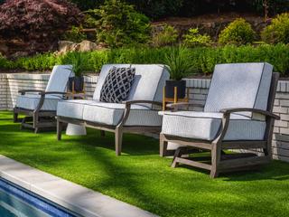 Lloyd Flanders Frontier Aluminum Cushion Outdoor Lounge Set
