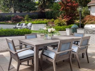Lloyd Flanders Frontier Aluminum Outdoor Dining Set