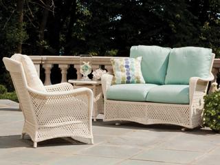 Lloyd Flanders Grand Traverse Wicker Outdoor Lounge Set