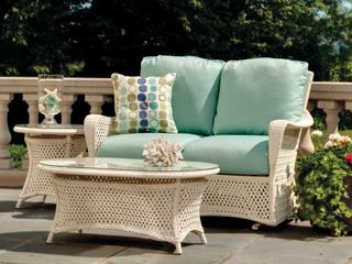 Lloyd Flanders Grand Traverse Wicker Outdoor Lounge Set