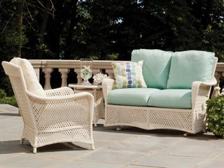 Lloyd Flanders Grand Traverse Wicker Outdoor Lounge Set