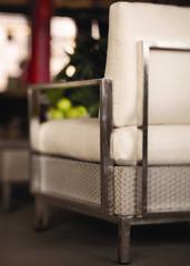 Lloyd Flanders Elements Steel Wicker Patio Lounge Set