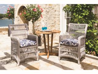 Lloyd Flanders Mackinac Wicker Bar Set