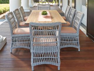Lloyd Flanders Mackinac Wicker Outdoor Patio Dining Set