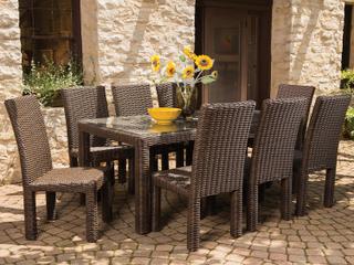 Lloyd Flanders Mesa Wicker Outdoor Patio Dining Set