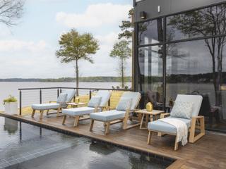 Lloyd Flanders Pursuit Aluminum Lounge Set