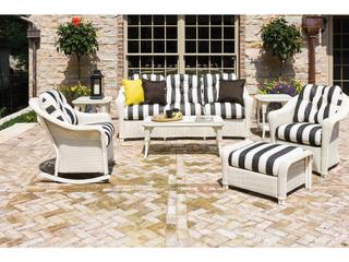 Lloyd Flanders Reflections Wicker Outdoor Patio Lounge Set