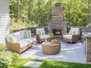 Lloyd Flanders Tobago Wicker Outdoor Lounge Set