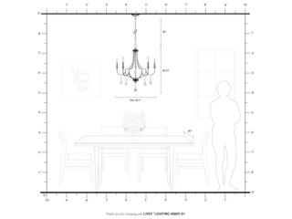 Livex Lighting Glendale 5-Light Brushed Nickel Crystal Candelabra Chandelier