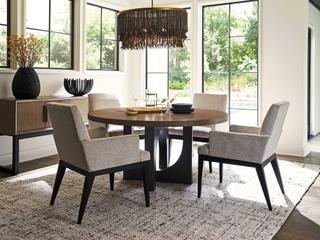Lexington Zanzibar Oak Wood Dining Room Set