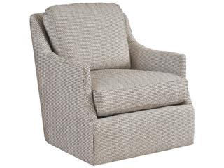 Lexington Rendezvous Montford Swivel Gray Accent Chair 