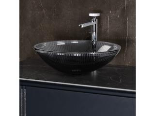 Maestro BathAllegrezza Luxury Oval Vessel Sink  Black
