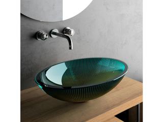 Allegrezza Luxury Oval Vessel Sink  Teal