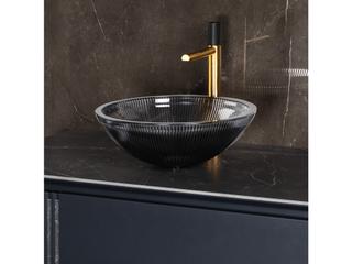 Maestro BathAllegrezza Luxury Round Vessel Sink  Black