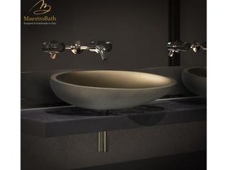 Ylenia Cigno Max Vessel Sink  Bronze