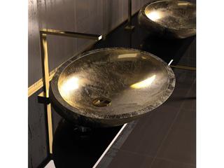Ylenia Cigno Max Vessel Sink  Gold Leaf