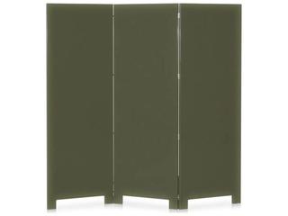 Moe's Home Garbo Green 3 Panel Room Divider