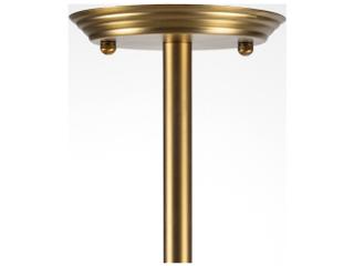 Mercana Rudyard Glass Globe and Gold Metal Chandelier