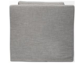 Mercana Denly III 38 X 38.25 X 34.5 Flint Gray Slipcover Upholstered Arm Chair
