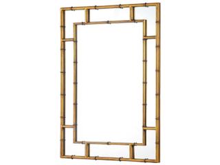 Mirror Home Gold Leaf Rectangular Wall Mirror